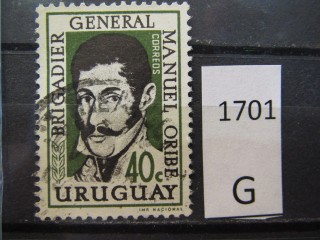 Фото марки Уругвай 1961г