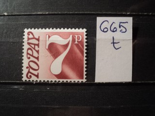 Фото марки Великобритания 1974г **