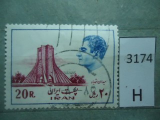Фото марки Иран 1975г