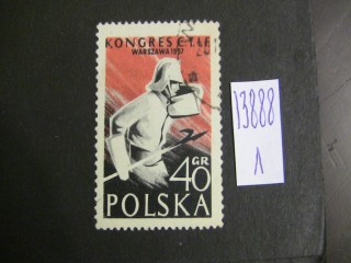 Фото марки Польша 1957г