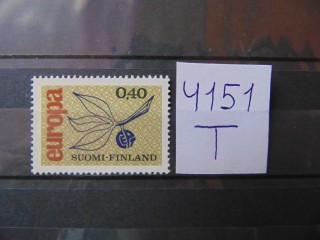 Фото марки Финляндия марка 1965г **