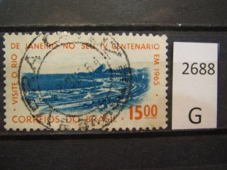 Фото марки Бразилия 1964г