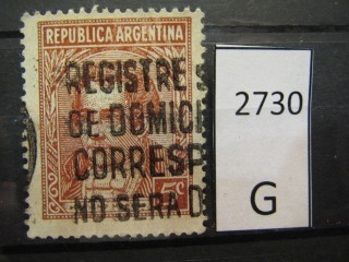 Фото марки Аргентина 1935г