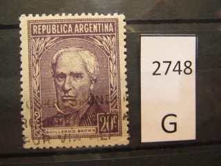 Фото марки Аргентина 1956г