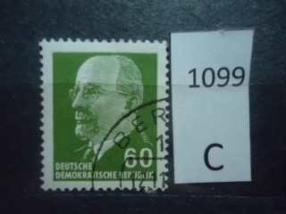 Фото марки ГДР 1964г
