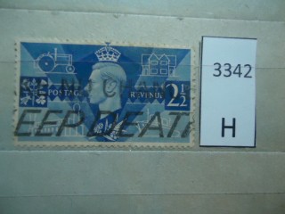 Фото марки Великобритания 1946г