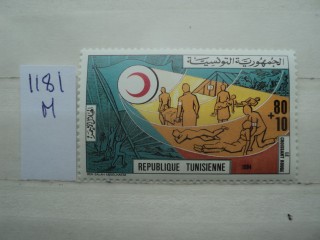 Тунис 1984г ** фотография марки Фото марки Тунис 1984г **