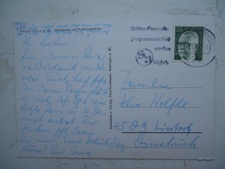 Фото марки Германия почтовая карточка