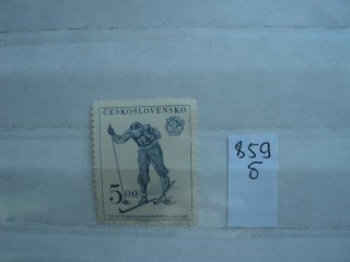 Фото марки Чехословакия 1951г **