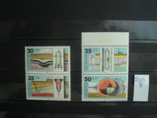 Фото марки Германия ГДР серия сцепки 1980г **