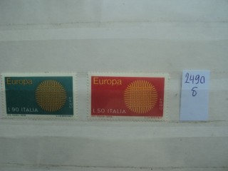 Фото марки Италия серия 1970г **