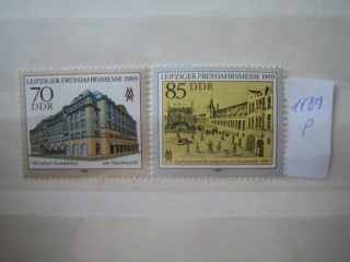 Фото марки Германия ГДР 1989г серия **