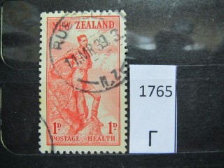 Фото марки Новая Зеландия 1937г