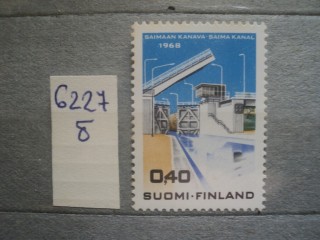 Фото марки Финляндия 1968г *