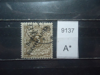 Фото марки Герман. Юго-Западная Африка 1898г