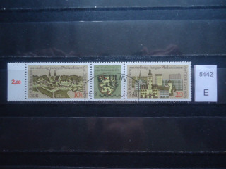 Фото марки ГДР сцепка 1976г