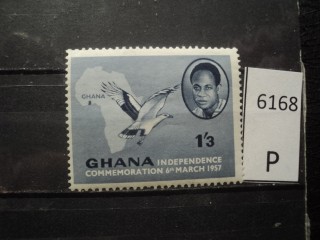 Фото марки Гана 1957г *