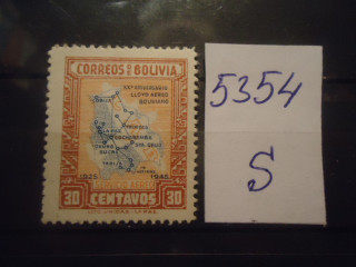 Фото марки Боливия 1 м *