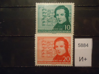 Фото марки Германия ГДР 1956г (9.5€) **
