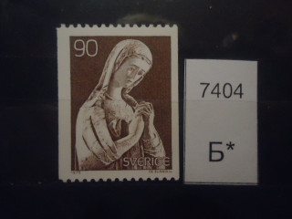 Фото марки Швеция 1975г *