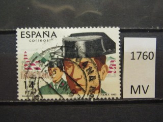 Испания 1983г фотография марки Фото марки Испания 1983г