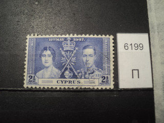 Фото марки Брит. Кипр 1937г