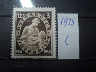 Фото марки Австрия 1938г **