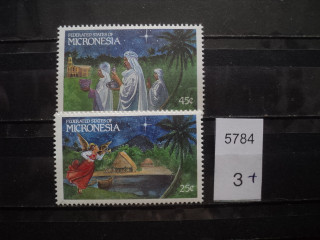 Фото марки Микронезия 1989г **