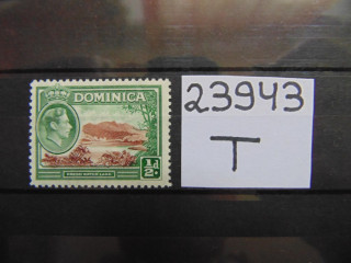 Фото марки Британская Доминика 1938г **
