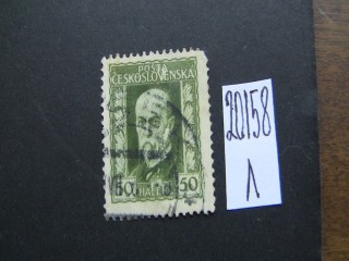 Фото марки Чехословакия 1923г