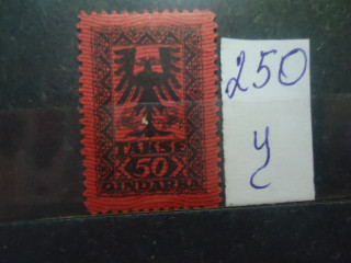 Фото марки Албания 1922г **