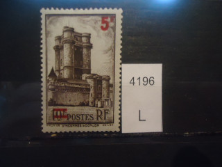 Фото марки Германская оккупация Франции 1941г **