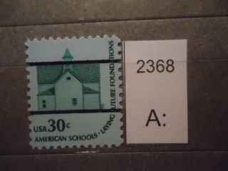 Фото марки США 1983г надпечатка Бюро гравирования и печати **