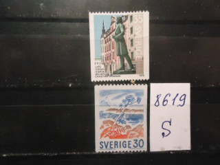 Фото марки Швеция 1967г **