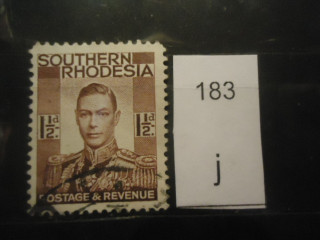Фото марки Брит. Южная Родезия 1937г