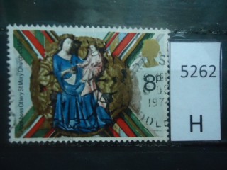 Фото марки Великобритания 1974г
