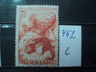 Фото марки Нидерланды 1945г **