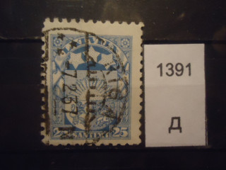 Фото марки Латвия 1925г