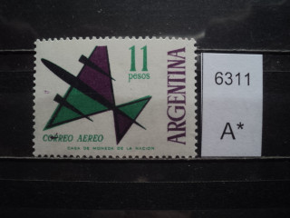 Фото марки Аргентина 1963г **