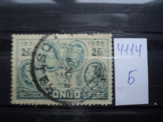Фото марки Бельг. Конго 1935г