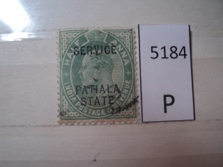 Фото марки Индийский штат Патиала 1903г