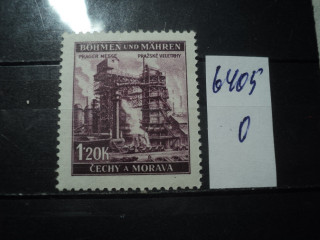 Фото марки Германская оккупация Чехословакии 1939-40гг **