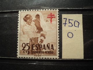 Фото марки Испания 1951г *