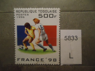 Фото марки Того 1996г *