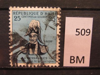 Фото марки Гаити 1955г