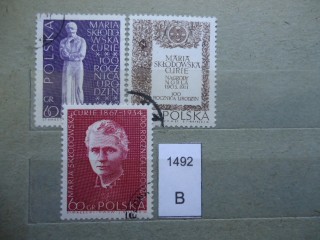 Фото марки Польша серия 1967г