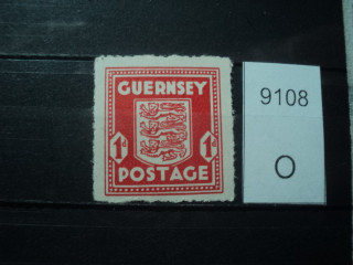 Фото марки Германская оккупация острова Герсей 1941-42гг **
