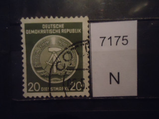 Фото марки Германия ГДР 1954г г