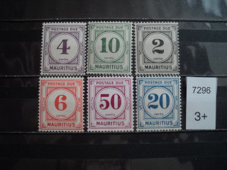 Фото марки Брит. Маврикий 1966г 12 евро **