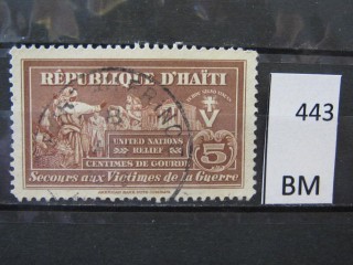 Фото марки Гаити 1944г
